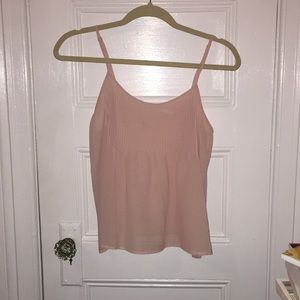 Flowy pink tank